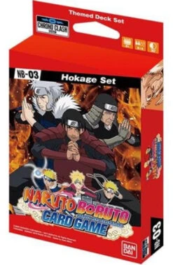 ASMODEE Naruto CCG: Expansion Deck Set NB03 Hokage Set