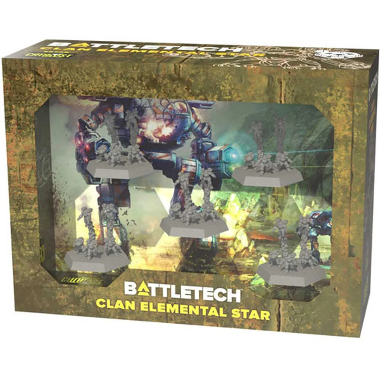 ASMODEE Battletech Clan Elemental Star 3 ASMODEE Battletech Clan Elemental Star