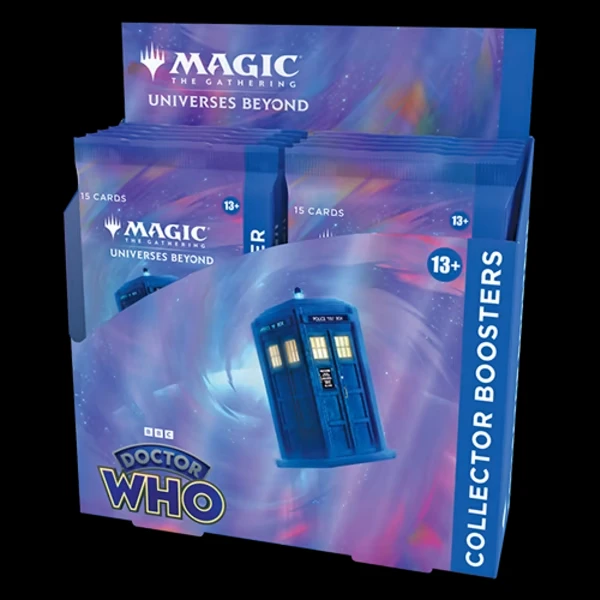 ASMODEE Magic: The Gathering Universes Beyond Doctor Who Collector Booster Box 3 ASMODEE Magic: The Gathering Universes Beyond Doctor Who Collector Booster Box