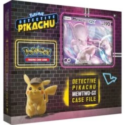 ASMODEE Pokemon TCG Detective Pikachu Mewtwo GX Case File