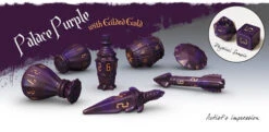 ASMODEE PolyHero Rogue Dice Set Palace Purple