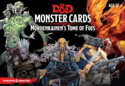ASMODEE D&D Monster Cards Mordekainen's Tome Of Foes