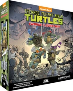 ASMODEE Teenage Mutant Ninja Turtles Adventure Game Change Is Constant