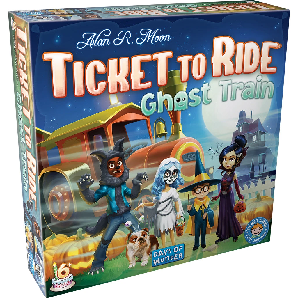 ASMODEE Ticket To Ride: Ghost Train 3 ASMODEE Ticket To Ride: Ghost Train