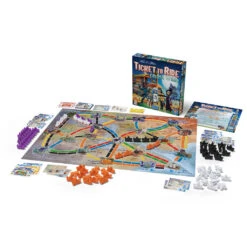 ASMODEE Ticket To Ride: Ghost Train 7 ASMODEE Ticket To Ride: Ghost Train -Asmodee do7235 4