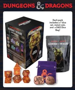 ASMODEE Dungeons & Dragons By Sirius Dice - Acererak's Treasure Dice Booster