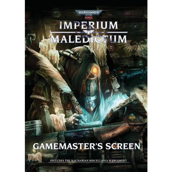 ASMODEE Warhammer 40,000 Roleplay: Imperium Maledictum Gamemaster's Screen