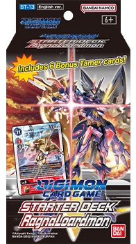 ASMODEE Digimon Card Game Starter Deck RagnaLoardmon ST13