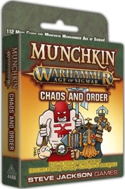 ASMODEE Munchkin Warhammer Age Of Sigmar Chaos And Order