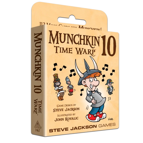 ASMODEE Munchkin 10 - Time Warp Expansion 3 ASMODEE Munchkin 10 - Time Warp Expansion