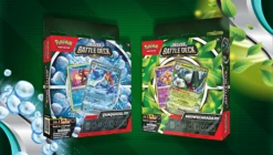 ASMODEE Pokemon TCG Deluxe Battle Decks Quaquaval Ex / Meowscarada Ex
