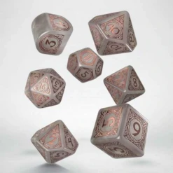 ASMODEE Q-Workshop Viking RPG Dice Set Niflheim