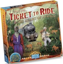 ASMODEE Ticket To Ride Map Collection Volume 3 The Heart Of Africa