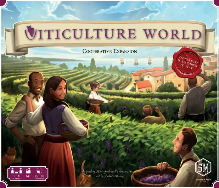 ASMODEE Viticulture World Cooperative Expansion 3 ASMODEE Viticulture World Cooperative Expansion