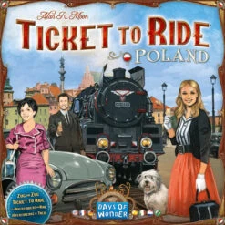 ASMODEE Ticket To Ride Map Collection 6.5 Poland