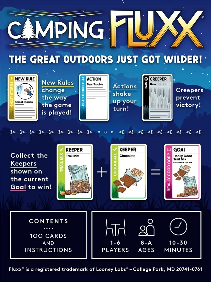 ASMODEE Fluxx Camping 4 ASMODEE Fluxx Camping - Image 2