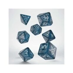 ASMODEE Q-Workshop Call Of Cthulhu Abyssal & White Dice Set