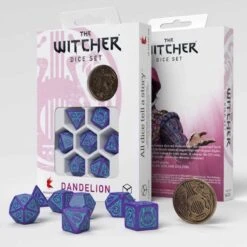 ASMODEE Q-Workshop The Witcher RPG Dice Set -Asmodee qwswda3s 1