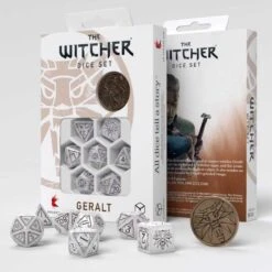 ASMODEE Q-Workshop The Witcher RPG Dice Set -Asmodee qwswge3t 1