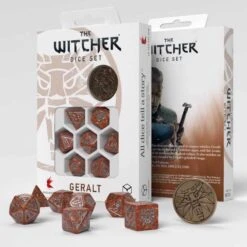 ASMODEE Q-Workshop The Witcher RPG Dice Set -Asmodee qwswge3u 1