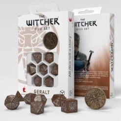 ASMODEE Q-Workshop The Witcher RPG Dice Set -Asmodee qwswge3v 1