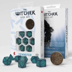 ASMODEE Q-Workshop The Witcher RPG Dice Set -Asmodee qwswye3w 1