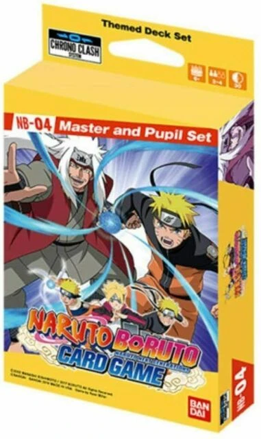 ASMODEE Naruto CCG: Expansion Deck Set NB04 Master And Pupil Set 3 ASMODEE Naruto CCG: Expansion Deck Set NB04 Master And Pupil Set