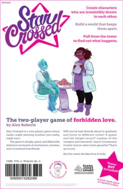 ASMODEE Star Crossed 11 ASMODEE Star Crossed -Asmodee star crossed box back 2nd printing