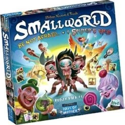 ASMODEE Small World Race Collection Be Not Afraid & A Spider's Web Expansion