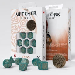 ASMODEE Q-Workshop The Witcher RPG Dice Set -Asmodee witcher triss beautiful healer