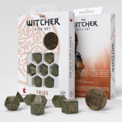ASMODEE Q-Workshop The Witcher RPG Dice Set -Asmodee witcher triss fourteenth hill