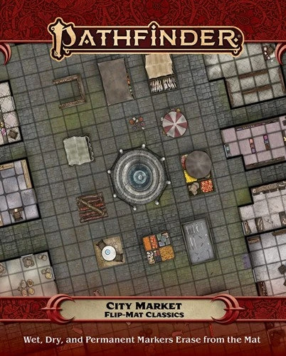ASMODEE Pathfinder Flip-Mat Classics: City Market 3 ASMODEE Pathfinder Flip-Mat Classics: City Market