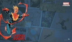 ASMODEE Marvel Champions Captain Marvel Game Mat
