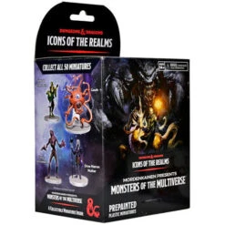 ASMODEE D&D Icons Of The Realms Mordenkainen Presents Monsters Of The Multiverse (Set 23) Miniatures Booster