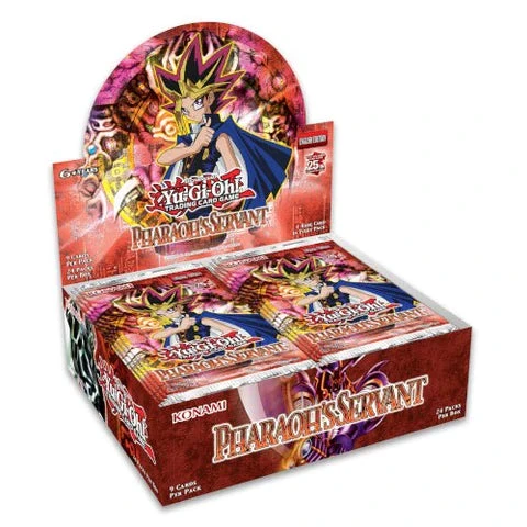 ASMODEE Yu-Gi-Oh! Legendary Collection 25th Anniversary Reprint Pharaoh's Servant Booster Box 3 ASMODEE Yu-Gi-Oh! Legendary Collection 25th Anniversary Reprint Pharaoh's Servant Booster Box